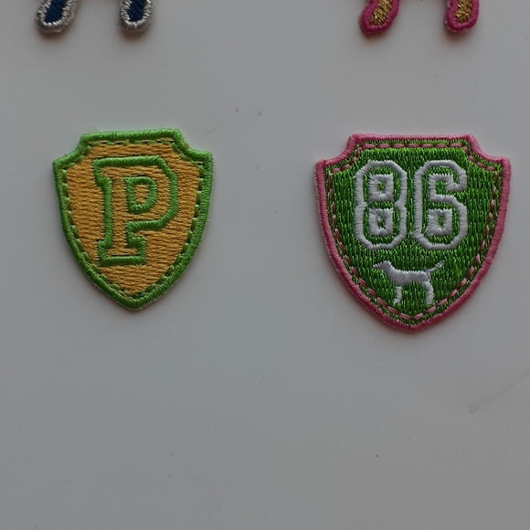 Rare V.S Pink Iron on Patches - Picture 4 of 4